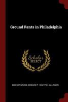 Ground Rents in Philadelphia 1017453926 Book Cover
