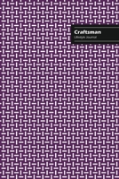 Craftsman Lifestyle Journal, Creative Write-in Notebook, Dotted Lines, Wide Ruled, Medium Size (A5), 6 x 9 (Purple) 1714297241 Book Cover