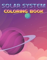 Solar System Coloring Book: Gift Idea Children's Designs For Ages 4-8 With Outer B08M7JBGRB Book Cover