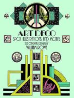 Art Deco Spot Illustrations and Motifs: 513 Original Designs 0486249247 Book Cover