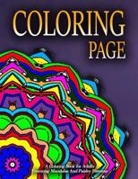 COLORING PAGE - Vol.7: adult coloring pages 1530075459 Book Cover
