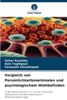 Vergleich von Persönlichkeitsmerkmalen und psychologischem Wohlbefinden 6206199290 Book Cover