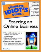 The Complete Idiot's Guide to Starting an Online Business 0789721937 Book Cover