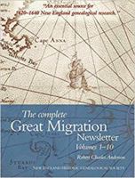 THE COMPLETE GREAT MIGRATION NEWSLETTER VOLUMES 1 THROUGH 10 (1990-2001) 088082140X Book Cover