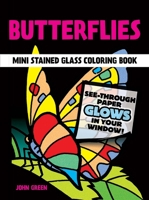 Little Butterflies Stained Glass Coloring Book 0486270106 Book Cover