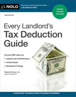 Every Landlord's Tax Deduction Guide 141333394X Book Cover