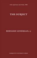 The Subject 087462133X Book Cover