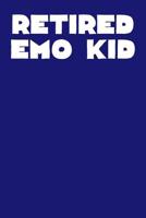 Retired Emo Kid: Ukulele Tab Notebook 6x9 120 Pages 1099323843 Book Cover