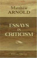 Essays in Criticism; Second Series 1286248108 Book Cover