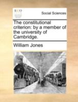 The Constitutional Criterion 1341873013 Book Cover