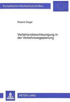 Verfahrensbeschleunigung in Der Verkehrswegeplanung 3631314116 Book Cover