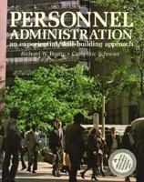 Personnel Administration: An Experimental/Skill-Building Approach 0201004364 Book Cover