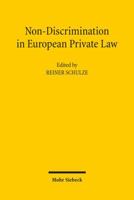 Non-Discrimination in European Private Law 3161509994 Book Cover