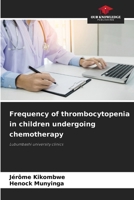Frequência de trombocitopenia em crianças que recebem quimioterapia 6206235211 Book Cover