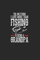The Onlythink I Love More Than Fishing Is Being A Grandpa: Super Calendrier Pour Chaque P�cheur Et Petit Disciple. Id�al Pour Saisir Vos Dates De P�che 1655269941 Book Cover