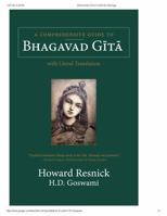 A comprehensive guide to Bhagavad-gita With Literal Translation B0FNX5D3SX Book Cover