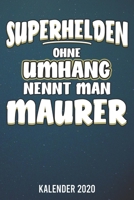 Kalender 2020: Maurer A5 Kalender Planer f�r ein erfolgreiches Jahr - 110 Seiten 1672853117 Book Cover