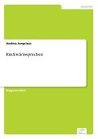 Ruckwartssprechen 3838661400 Book Cover