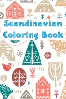 Scandinavian Coloring Book: Hygge Coloring Book | Danish Folk Art B08X69SLR4 Book Cover