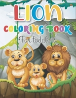 Lion coloring book for toddlers: The lion king coloring book, Coloring Book with Fun B08NF36DT1 Book Cover