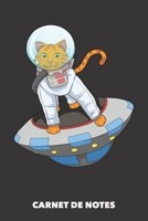 Carnet de Notes: Astrochat A5 ligné - 120 pages pour propriétaires de chats (French Edition) 168655026X Book Cover