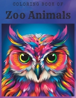 Coloring Book of Zoo Animals B0CF4CW1PZ Book Cover