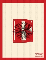 B 2020-2024 5 Year Planner: Beautiful Letter B Monogram 2020-2024 Daily, Monthly, Organizer, Appointment Scheduler, Personal Journal, Logbook, 60 Months Planner Calendar. 1671637615 Book Cover