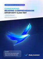Conquering Reading Comprehension: Opportunity Class Test 1923842005 Book Cover