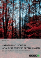 Farben und Licht in Adalbert Stifters Erzählungen. Literarische Raum- und Subjektkonstitution: Analyse von Stifters Erzählungen "Der beschriebene ... "Aus dem bairischen Walde" (German Edition) 334615968X Book Cover