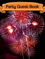 Party Guest Book 1725840944 Book Cover