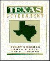 Texas Government 0139129324 Book Cover