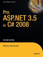 Pro ASP.NET 3.5 in C# 2008 1590598938 Book Cover
