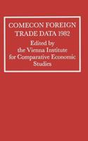 Comecon Foreign Trade Data 1982 1349058572 Book Cover