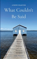 What Couldn't Be Said 9372132713 Book Cover