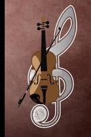 Violin Instrument: Violinist Instrumental Gift for Musicians (6x9) Music Notes Paper 1093672781 Book Cover