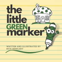 the little GREEN marker (the little marker series) B09M59FTNB Book Cover