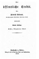 Der �ffentliche Credit 1272344509 Book Cover