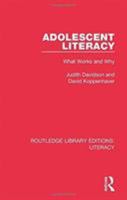 Adolescent Literacy: What Works and Why (Garland Reference Library of the Social Sciences) 0815308779 Book Cover