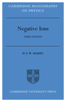 Negative Ions 0521283175 Book Cover