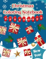 Christmas Coloring Notebook: Advent Is Coming Activity Calendar Book For Everyone Adults And Kids (Devotional Ornaments Wreath Workbook Reflections Meditations Books Children's Mystery Mission Worship 1710969393 Book Cover