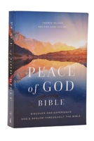 Peace of God Bible: Discover and Experience God's Shalom Throughout the Bible (NKJV, Softcover, Red Letter, Comfort Print) 1400335086 Book Cover