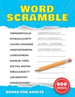 Word Scramble Books for Adults: Word Unscramble Games B0CFCLRF71 Book Cover