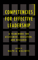 Competencies for Effective Leadership: A Framework for Assessment, Education, and Research 1789732565 Book Cover