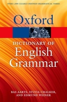 The Oxford Dictionary of English Grammar 0199658234 Book Cover
