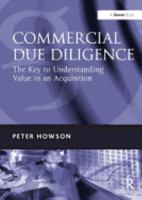 Commercial Due Diligence: The Key to Understanding Value in an Acquisition 1032837675 Book Cover