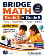 Bridge Math: Grade 4 to Grade 5: Fluency, Problem Solving, Puzzles, and Reflection B0HCMG7P3W Book Cover