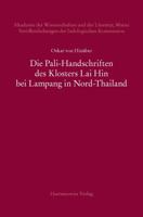 Die Pali-Handschriften Des Klosters Lai Hin Bei Lampang in Nord-Thailand 3447068965 Book Cover