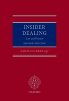 Insider Dealing: Law and Practice 0198826435 Book Cover