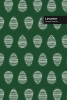 Levanter Lifestyle Journal, Blank Write-in Notebook, Dotted Lines, Wide Ruled, Size (A5) 6 x 9 In (Green II) 1714409015 Book Cover
