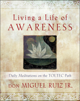 Living a Life of Awareness: Daily Meditations on the Toltec Path 1938289234 Book Cover